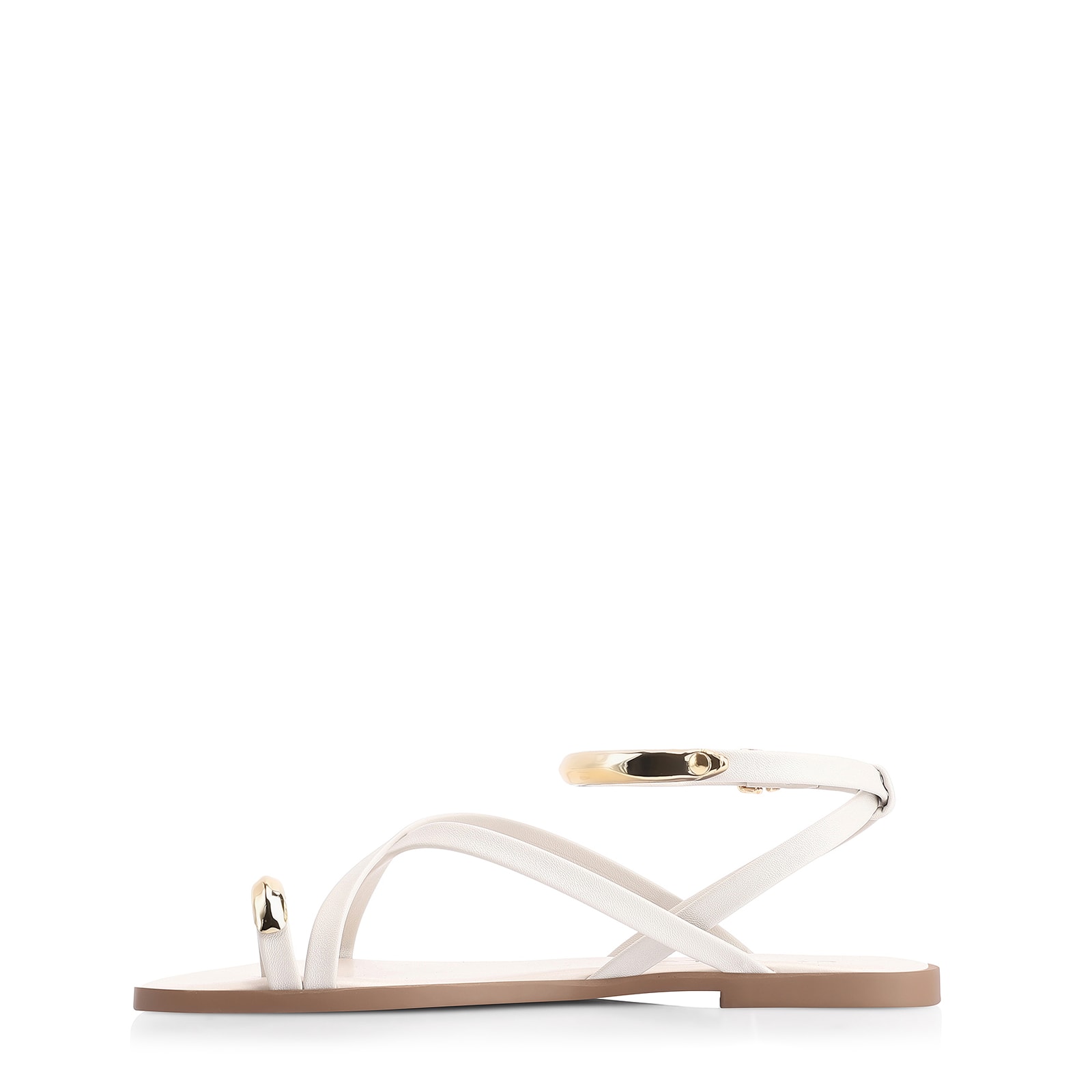 Rasteirinha Toe Ring Alt Off White