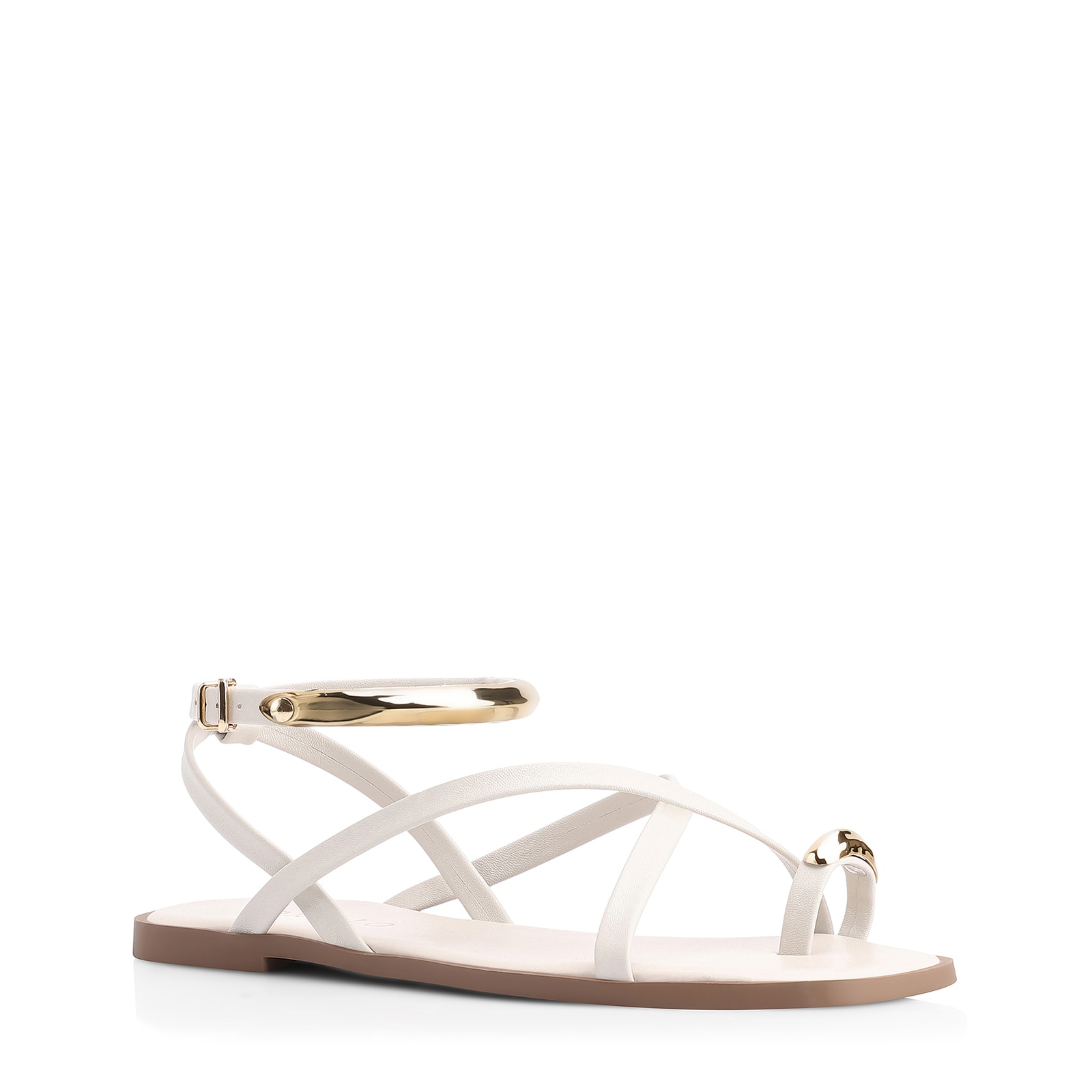 Rasteirinha Toe Ring Alt Off White