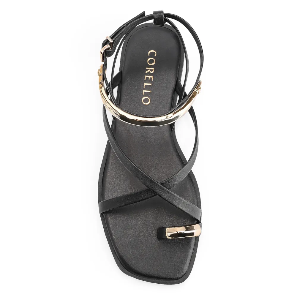 Rasteirinha Toe Ring Alt Preto - imagem 6