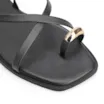Rasteirinha Toe Ring Alt Preto - imagem 7