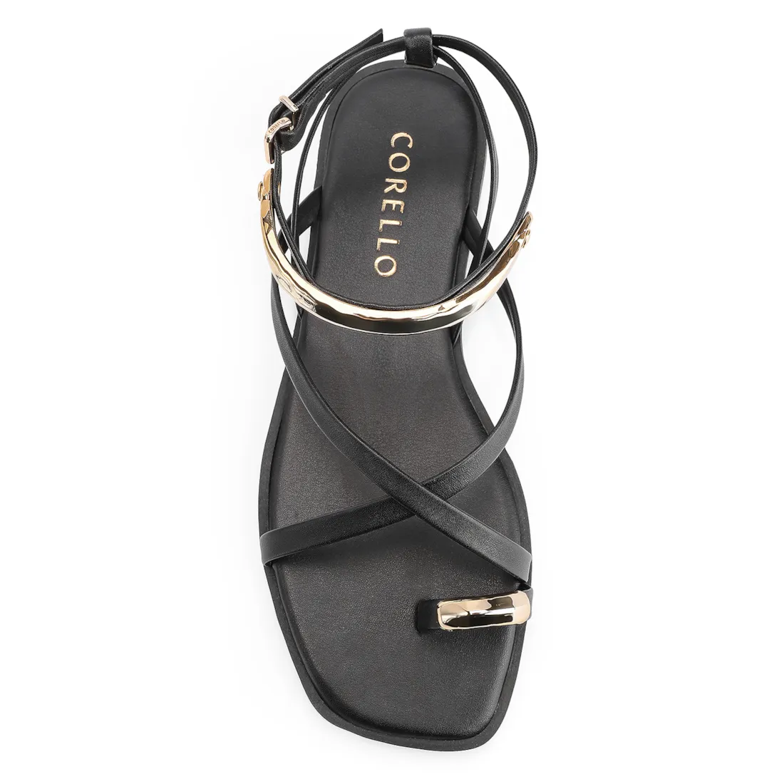 Rasteirinha Toe Ring Alt Preto - foto 6