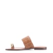 Rasteirinha Toe Ring Alt Tramado Marrom - imagem 5