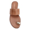 Rasteirinha Toe Ring Alt Tramado Marrom - imagem 6
