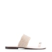Rasteirinha Toe Ring Alt Tramado Off White - imagem 3