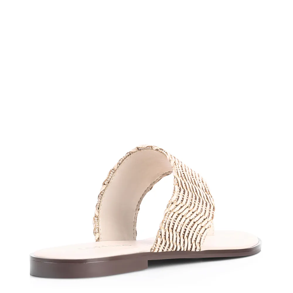 Rasteirinha Toe Ring Alt Tramado Off White - imagem 4