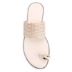 Rasteirinha Toe Ring Alt Tramado Off White - imagem 6