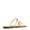 Rasteirinha Toe Ring Couro Dourado - imagem 3