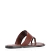 Rasteirinha Toe Ring Couro Marrom - imagem 4