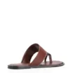 Rasteirinha Toe Ring Couro Marrom - imagem 4