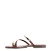 Rasteirinha Toe Ring Couro Marrom - imagem 5