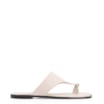Rasteirinha Toe Ring Couro Off White - imagem 2