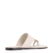 Rasteirinha Toe Ring Couro Off White - imagem 3