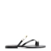 Rasteirinha Toe Ring Couro Preto - imagem 2
