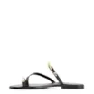 Rasteirinha Toe Ring Couro Preto - imagem 4