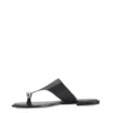 Rasteirinha Toe Ring Couro Preto - imagem 4