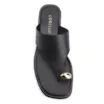 Rasteirinha Toe Ring Couro Preto - imagem 5