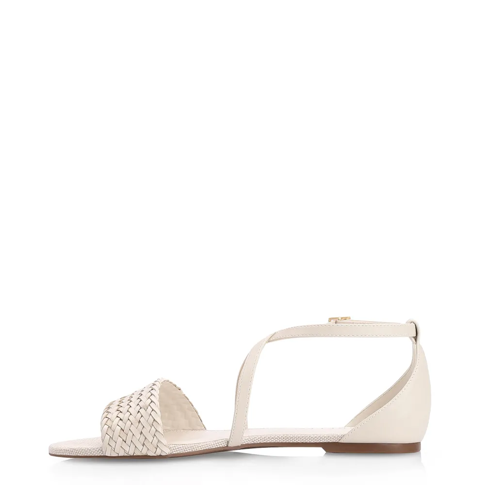 Rasteirinha Tramado Alt Off White - imagem 4