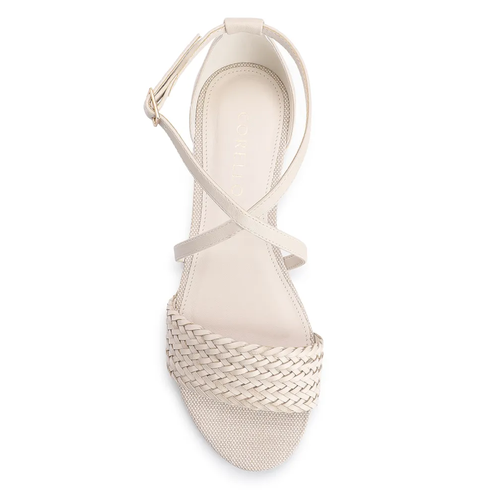 Rasteirinha Tramado Alt Off White - imagem 5