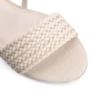 Rasteirinha Tramado Alt Off White - imagem 6