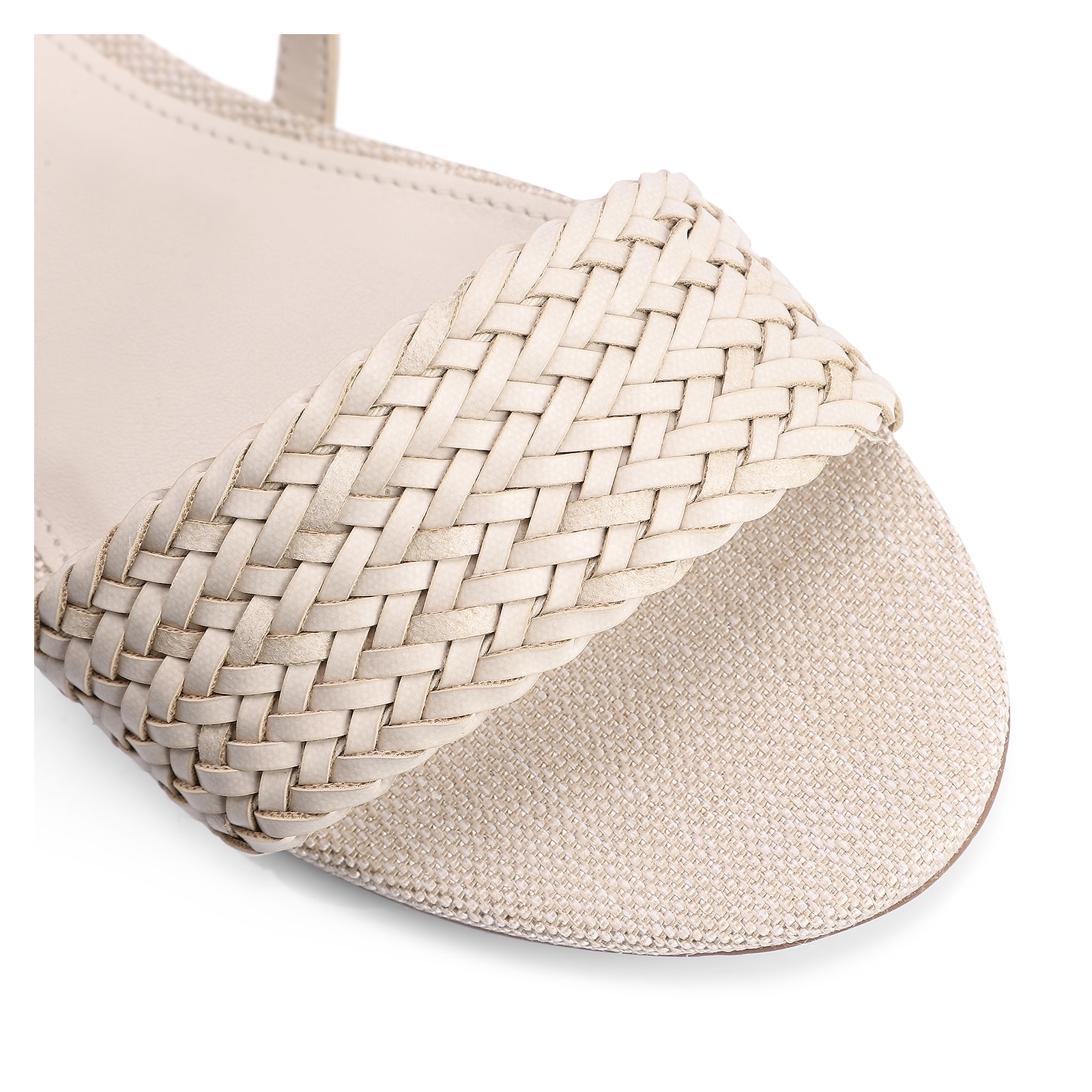 Rasteirinha Tramado Alt Off White