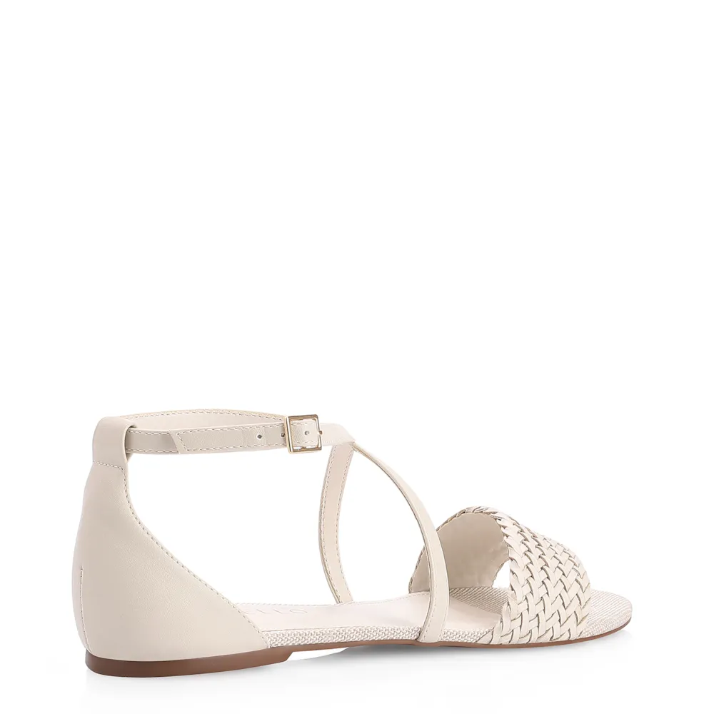 Rasteirinha Tramado Alt Off White - imagem 3