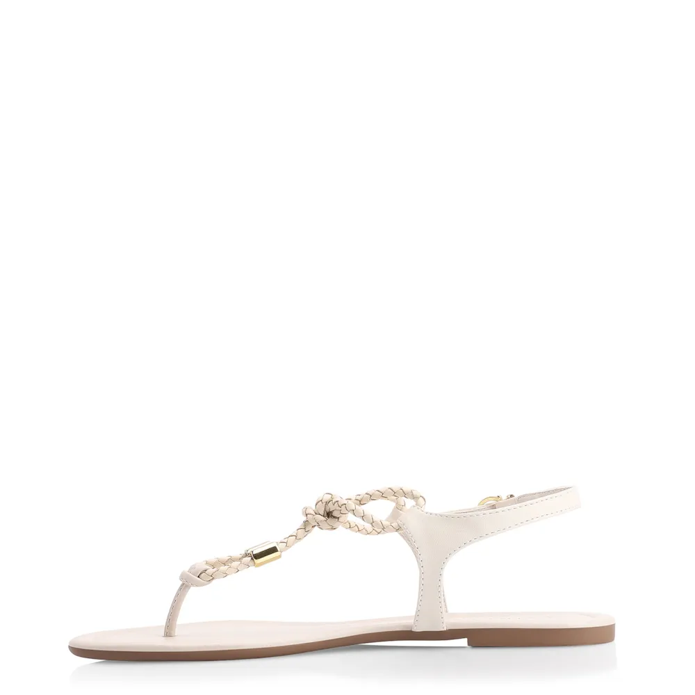 Rasteirinha Tramado Alt Off White - imagem 4