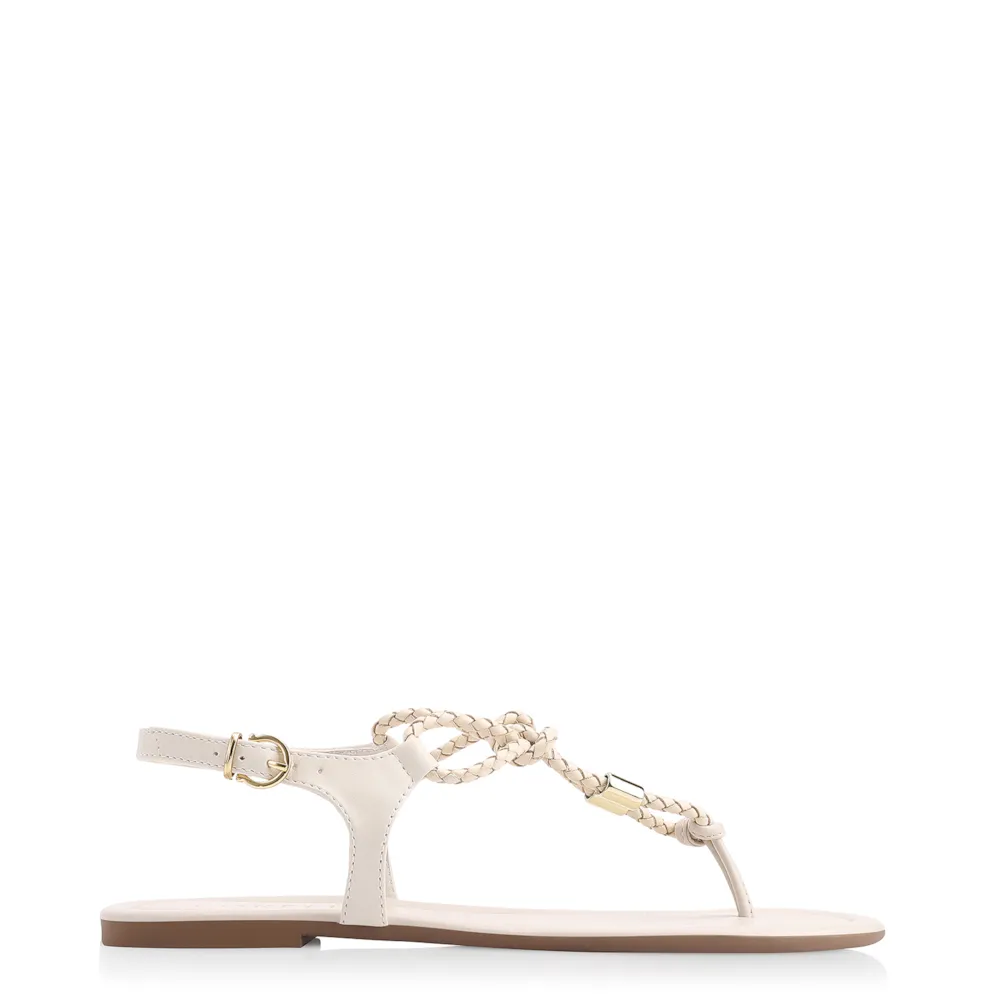 Rasteirinha Tramado Alt Off White - imagem 2
