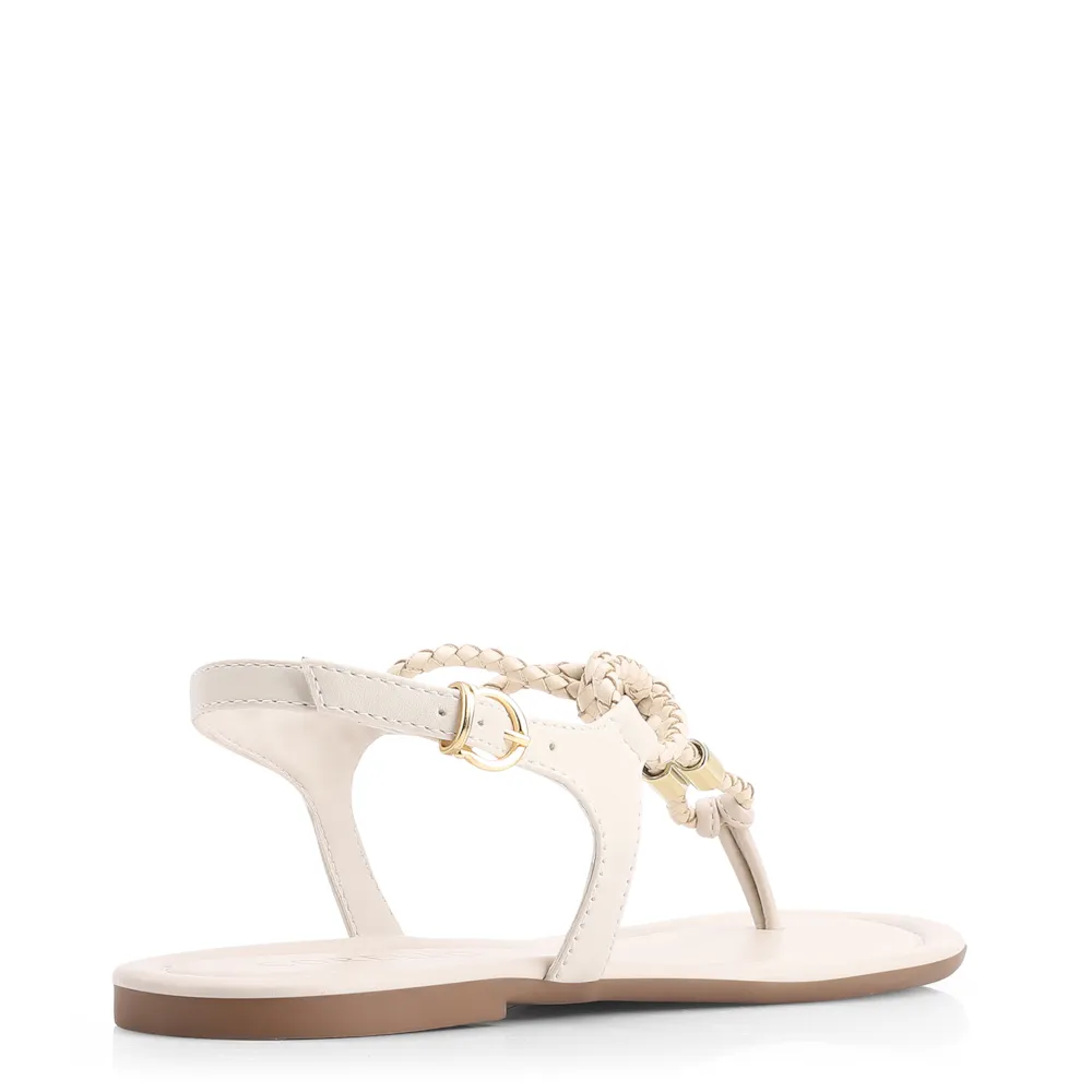 Rasteirinha Tramado Alt Off White - imagem 3