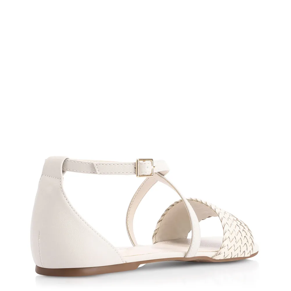 Rasteirinha Tramado Alt Tramado Off White - imagem 3