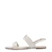 Rasteirinha Trançada Couro Off White/Alt Off White - imagem 4