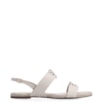 Rasteirinha Trançada Couro Off White/Alt Off White - imagem 2