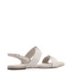 Rasteirinha Trançada Couro Off White/Alt Off White - imagem 3