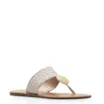 Rasteirinha Tressê Off White - imagem 1