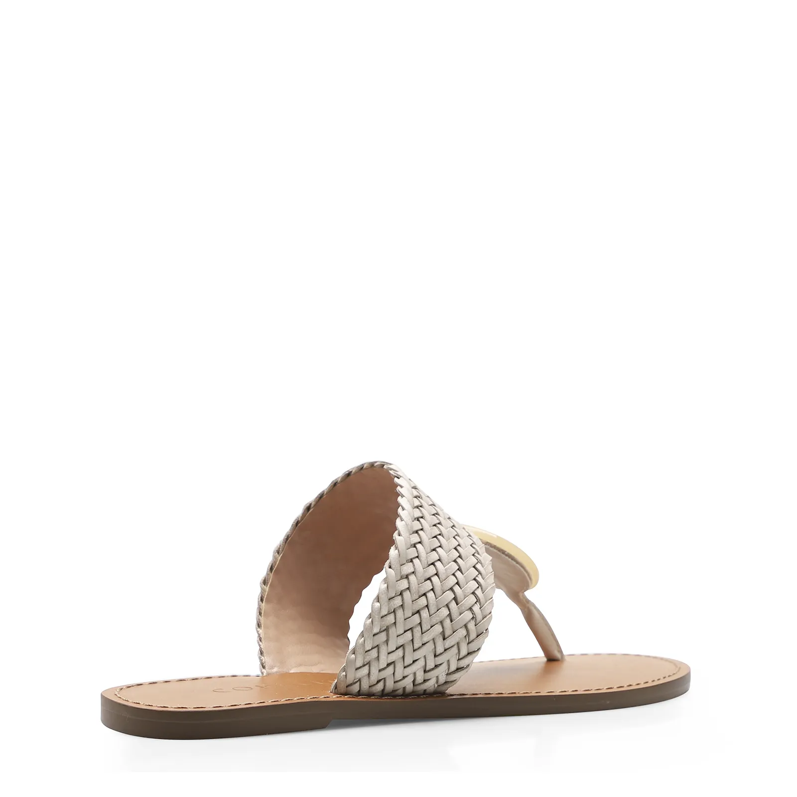 Rasteirinha Tressê Off White