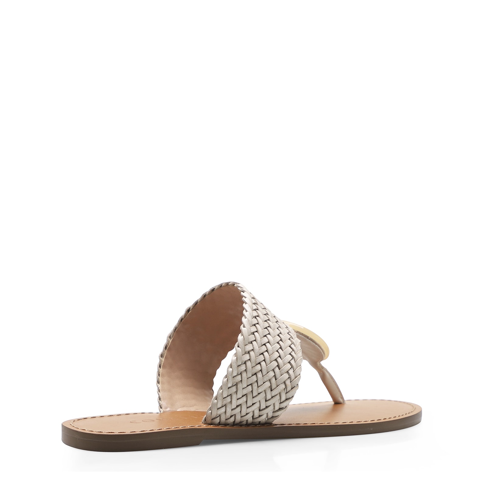 Rasteirinha Tressê Off White