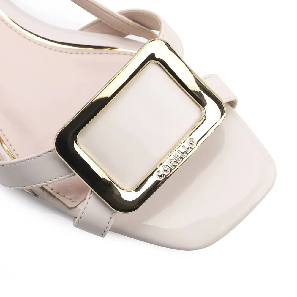 Rasteirinha Verniz Off White - imagem 7