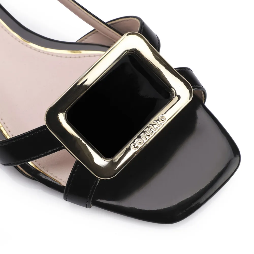 Rasteirinha Verniz Preto - imagem 6