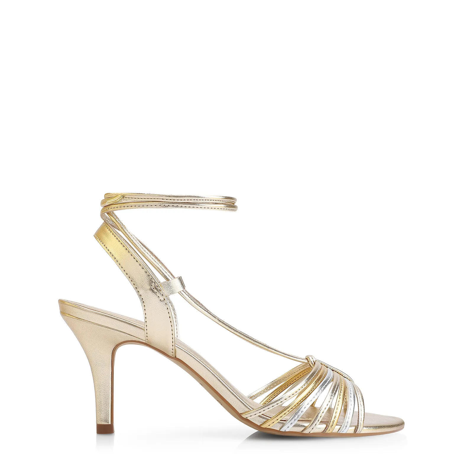 Sandália Alt Dourado/Prata