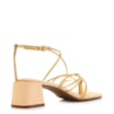 Sandália Alt Dourado/Ráfia Natural - imagem 3