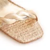 Sandália Alt Dourado/Ráfia Natural - imagem 6