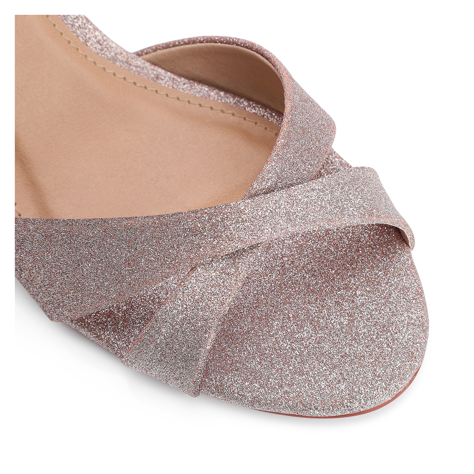 Sandália Alt Glitter Rose