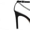 Sandália Alt Nobuck Preto/Strass Prata - imagem 8