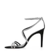 Sandália Alt Nobuck Preto/Strass Prata - imagem 5