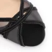 Sandália Alt Nobuck Preto/Tela Preto - imagem 7