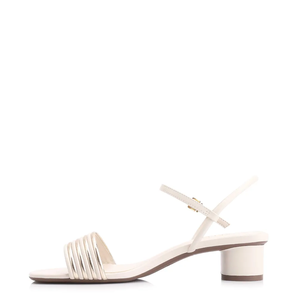 Sandália Alt Off White/Alt Dourado - imagem 4
