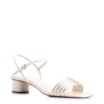 Sandália Alt Off White/Alt Dourado - imagem 1