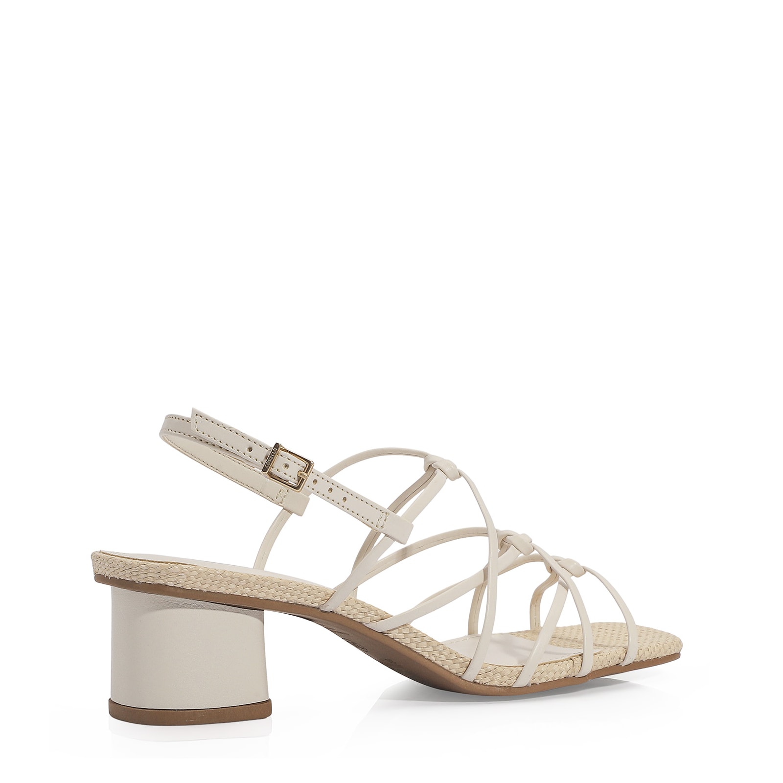 Sandália Alt Off White/Ráfia