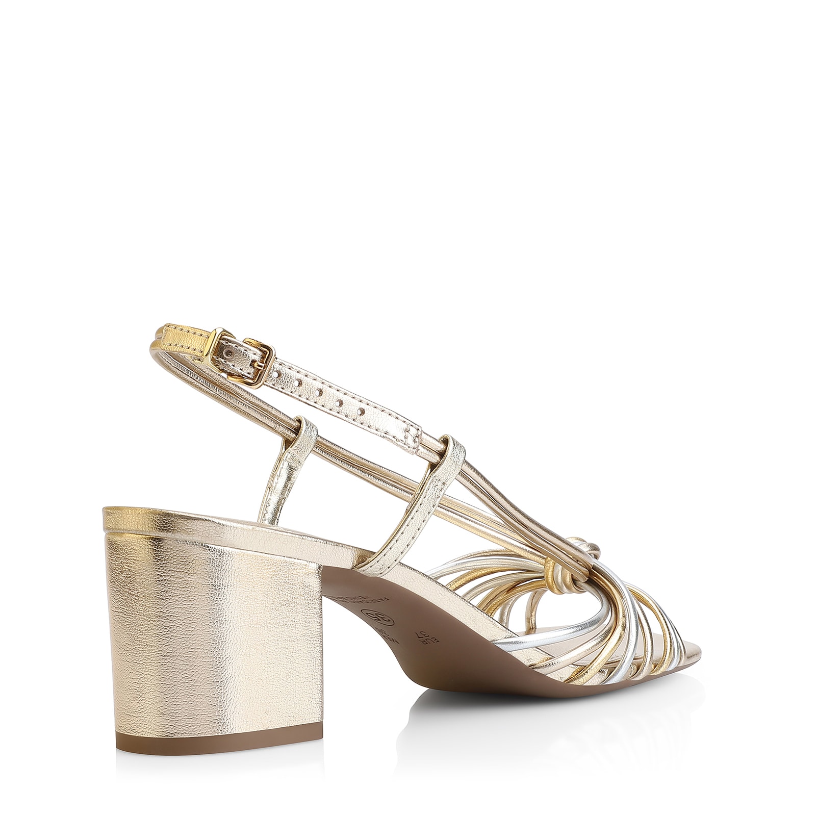 Sandália Alt Prata/Dourado