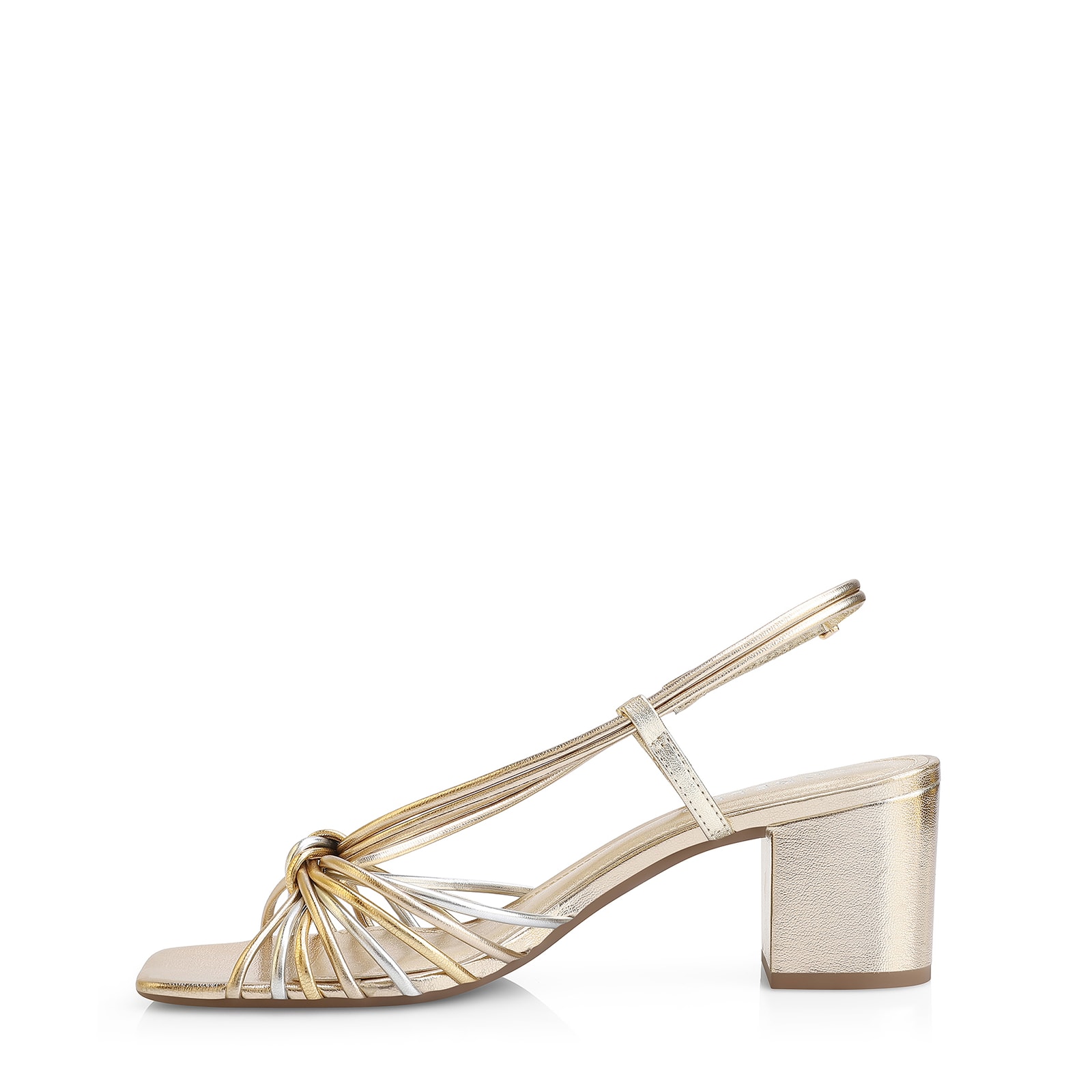Sandália Alt Prata/Dourado