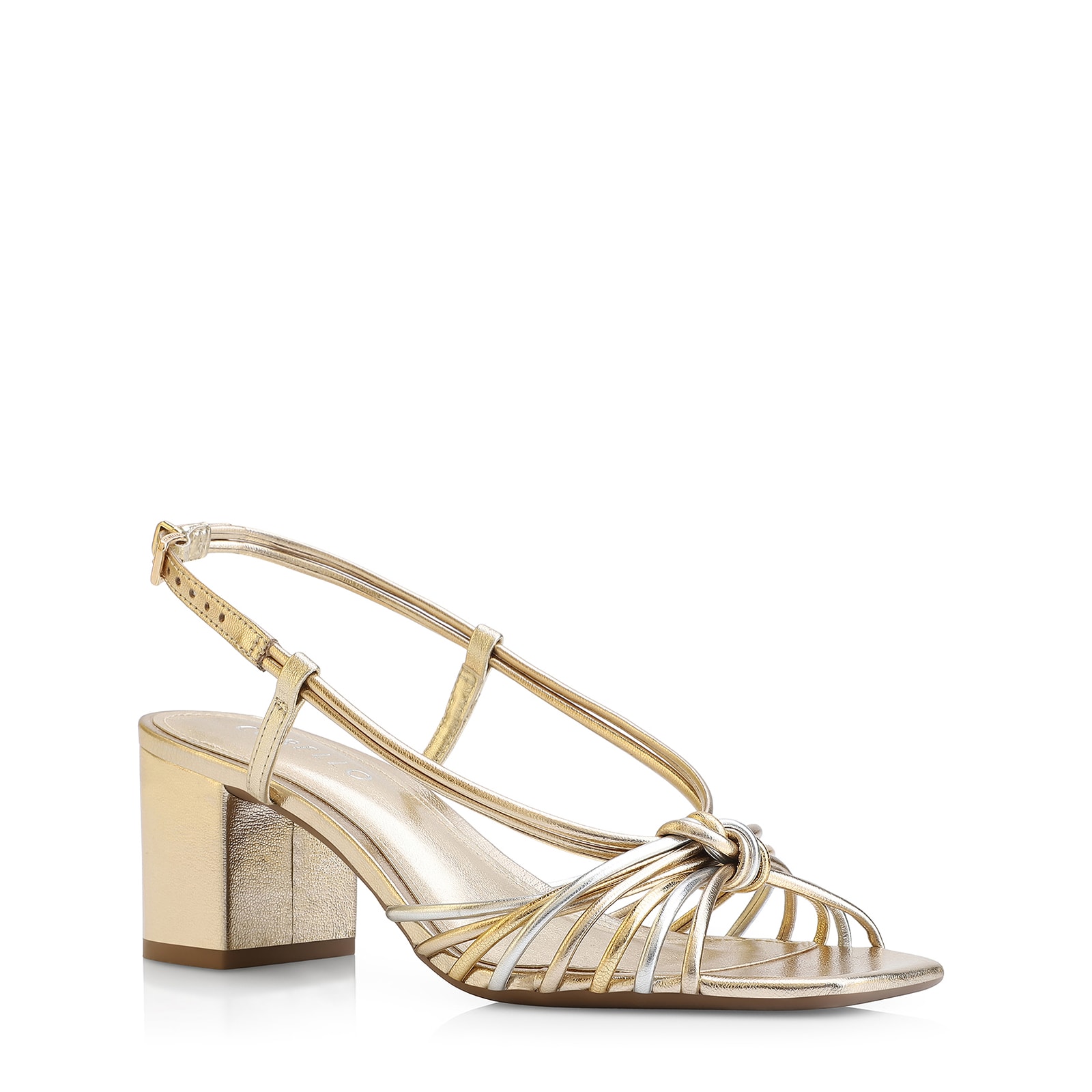 Sandália Alt Prata/Dourado